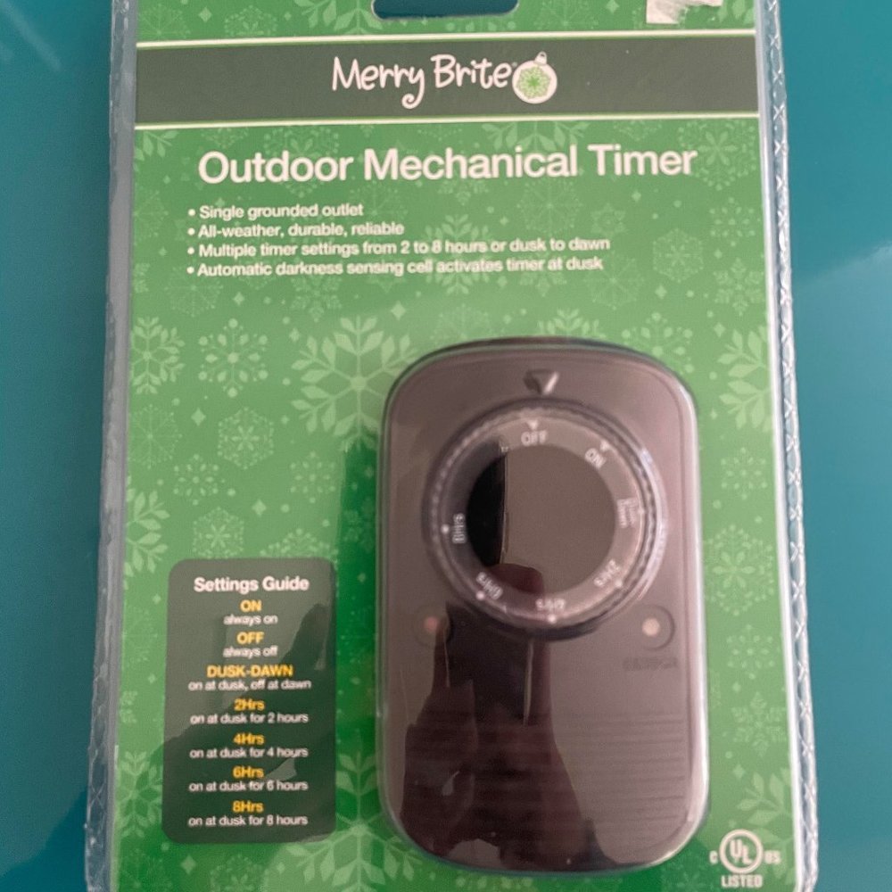 NWT- Outdoor Electrical Timer